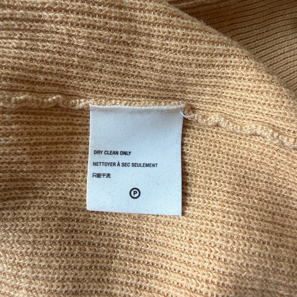 Michael Stars Cold Shoulder Ribbed Gradient Colors Knit Sweater Top - Picture 7 of 10